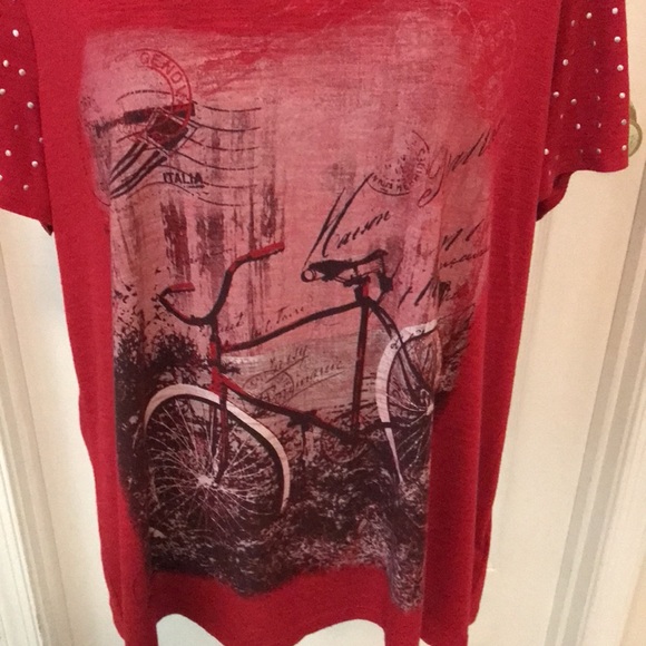 Style & Co Bicycle Tee! - Picture 4 of 7
